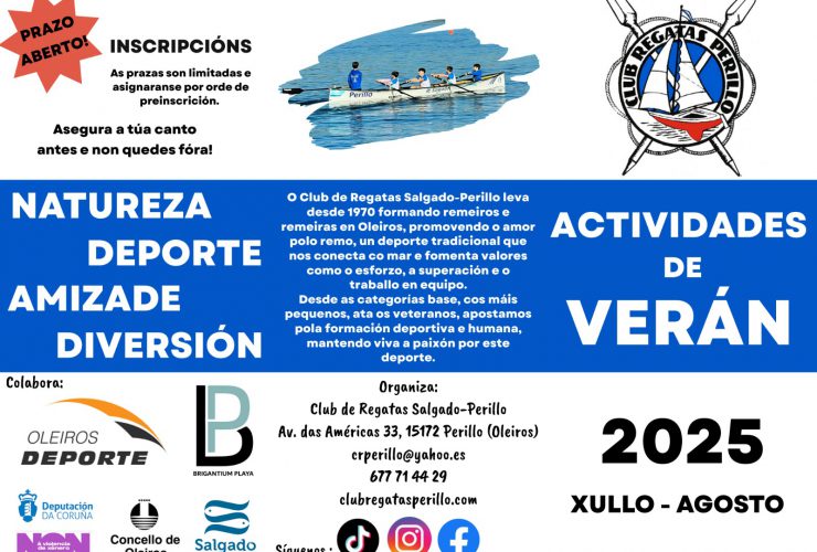 Anverso campamento verán 2025